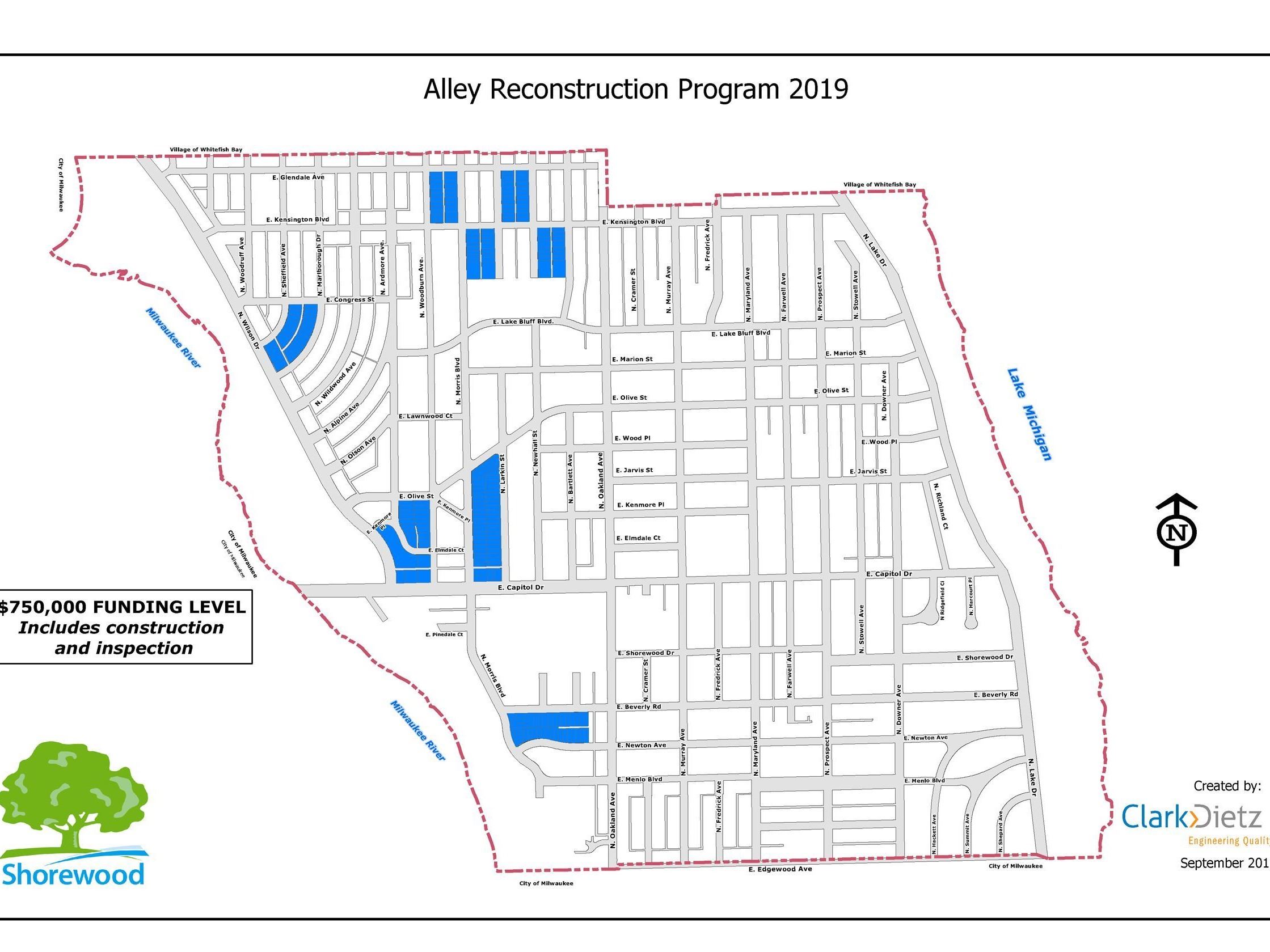 2019 alley reconstruction program