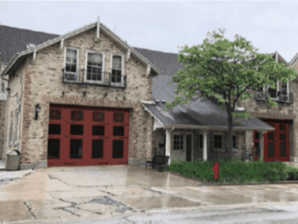 proposed fire station facade