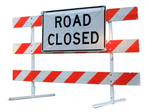 road closure