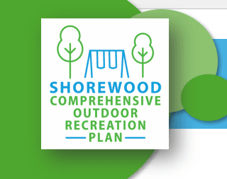 Shorewood Outdoor Rec Logo with dots