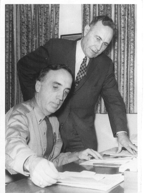 Chief Gass Oversees Lieutenant Bill Cary