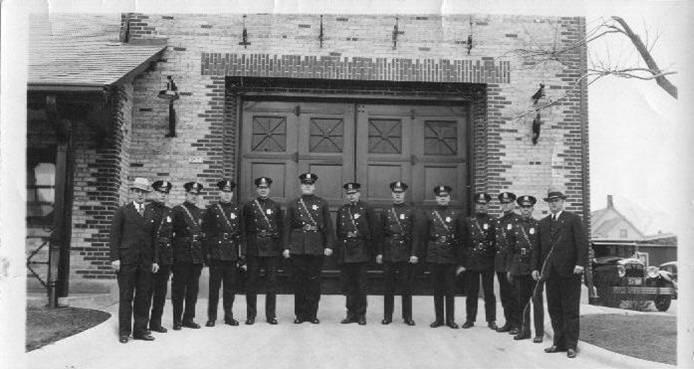 Officers Posing